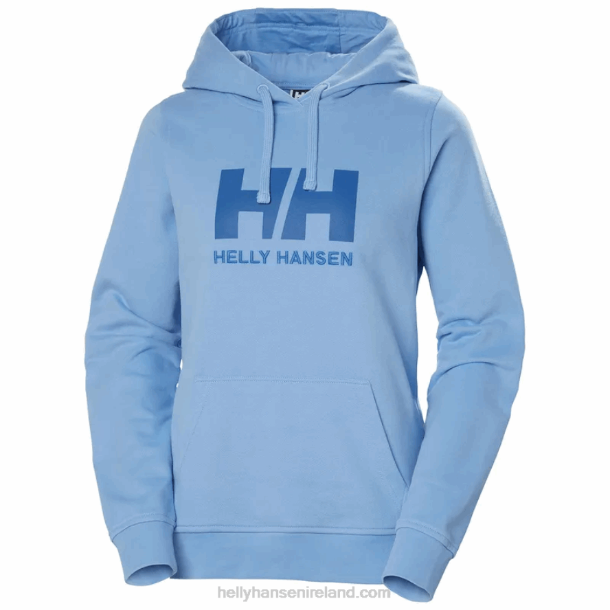 MINT 8V222F1891 Helly-Hansen WOMEN'S HH LOGO HOODIE