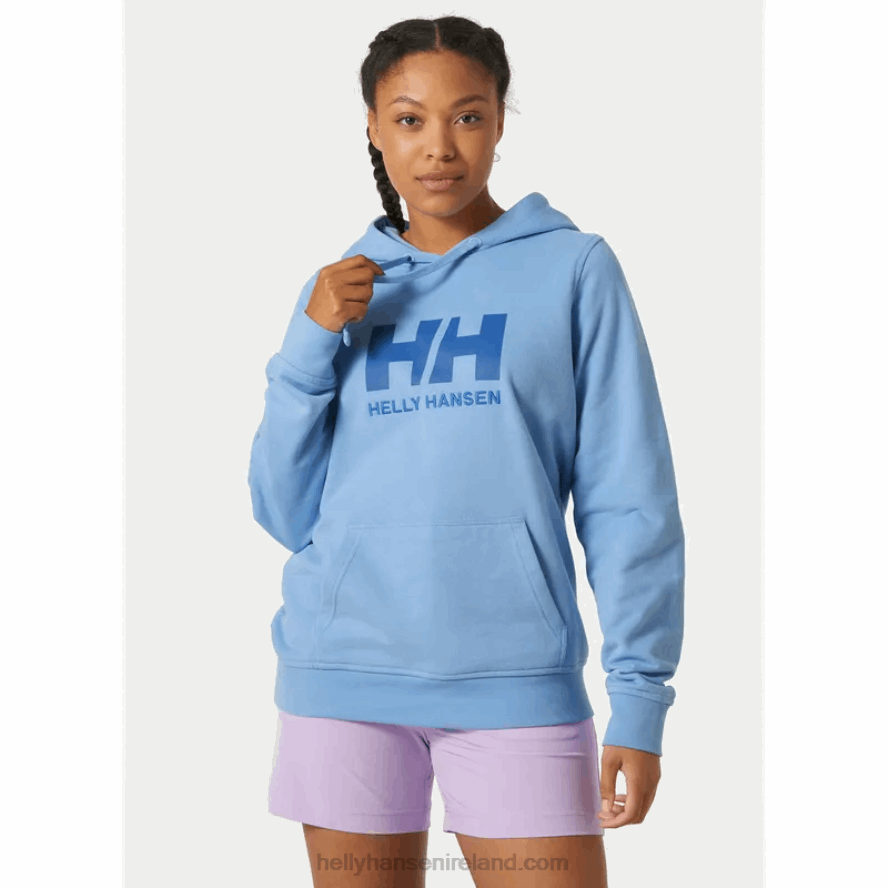 MINT 8V222F1891 Helly-Hansen WOMEN'S HH LOGO HOODIE