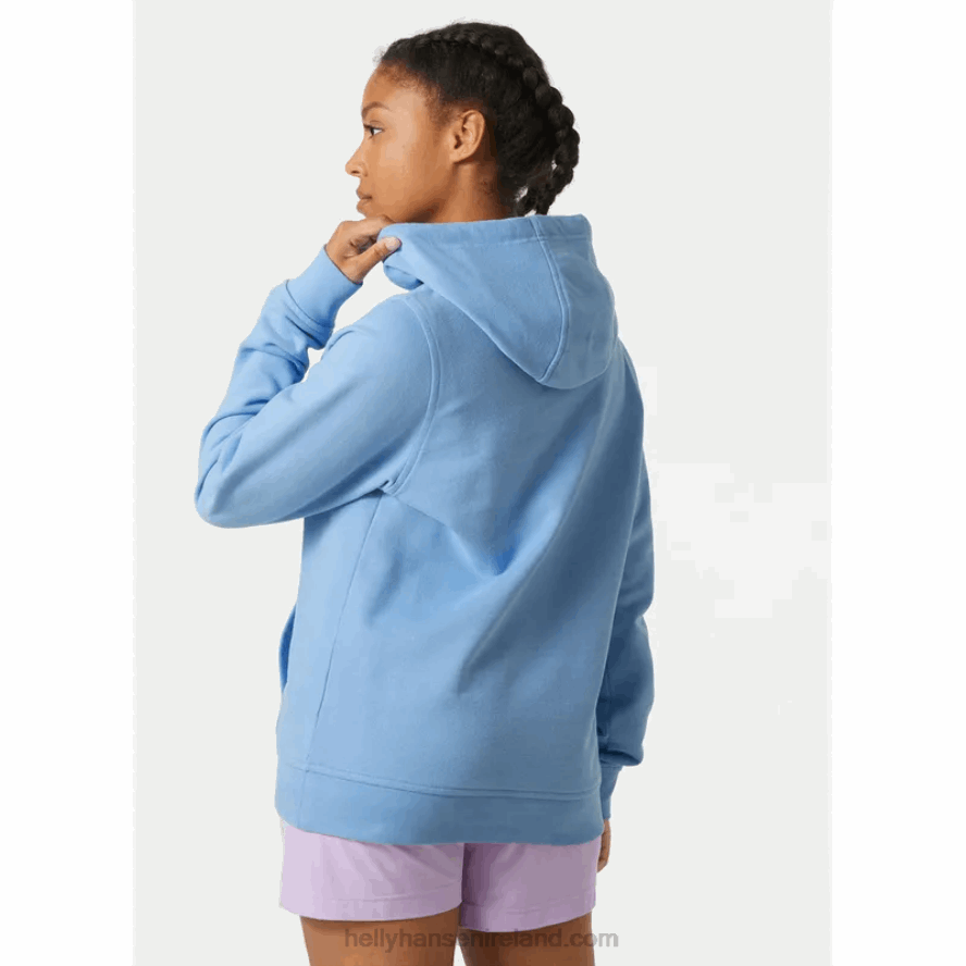 MINT 8V222F1891 Helly-Hansen WOMEN'S HH LOGO HOODIE