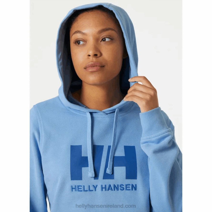 MINT 8V222F1891 Helly-Hansen WOMEN'S HH LOGO HOODIE