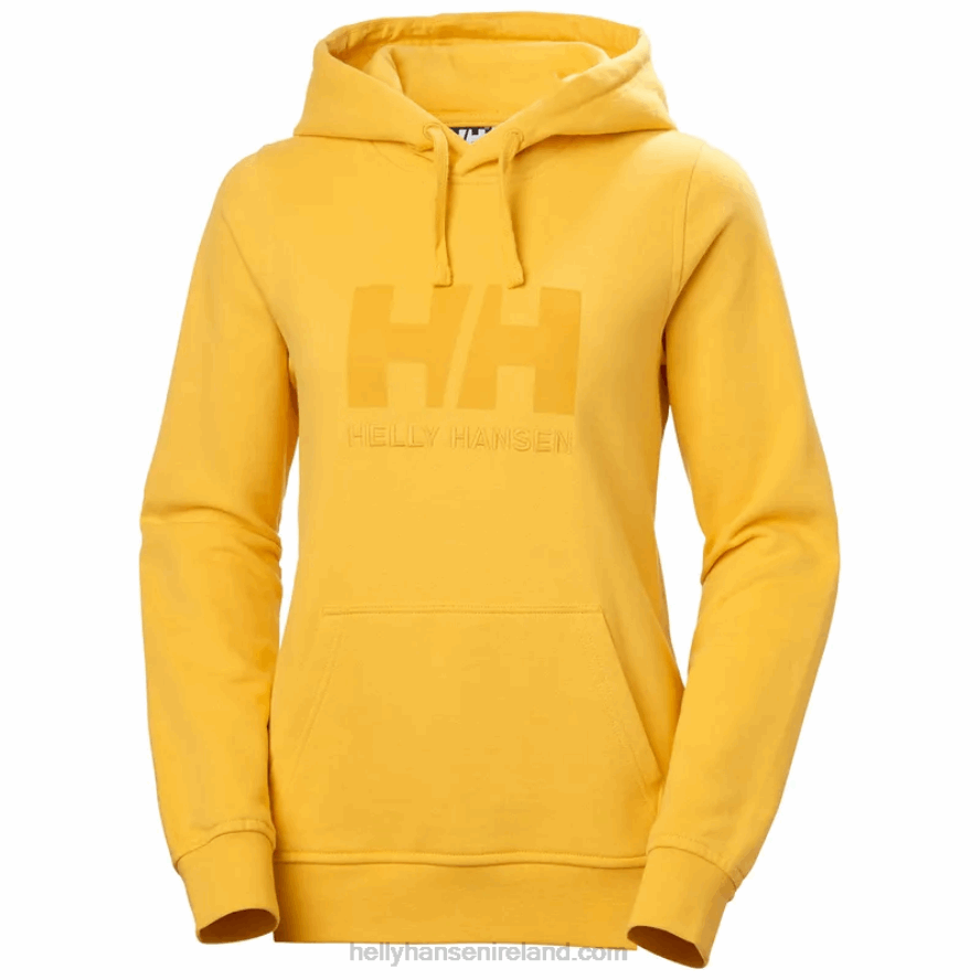 NAVY 8V222F1888 Helly-Hansen WOMEN'S HH LOGO HOODIE