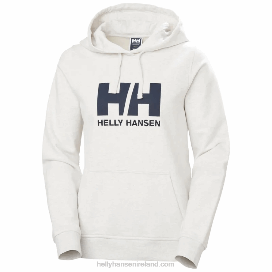 RED 8V222F1895 Helly-Hansen WOMEN'S HH LOGO HOODIE