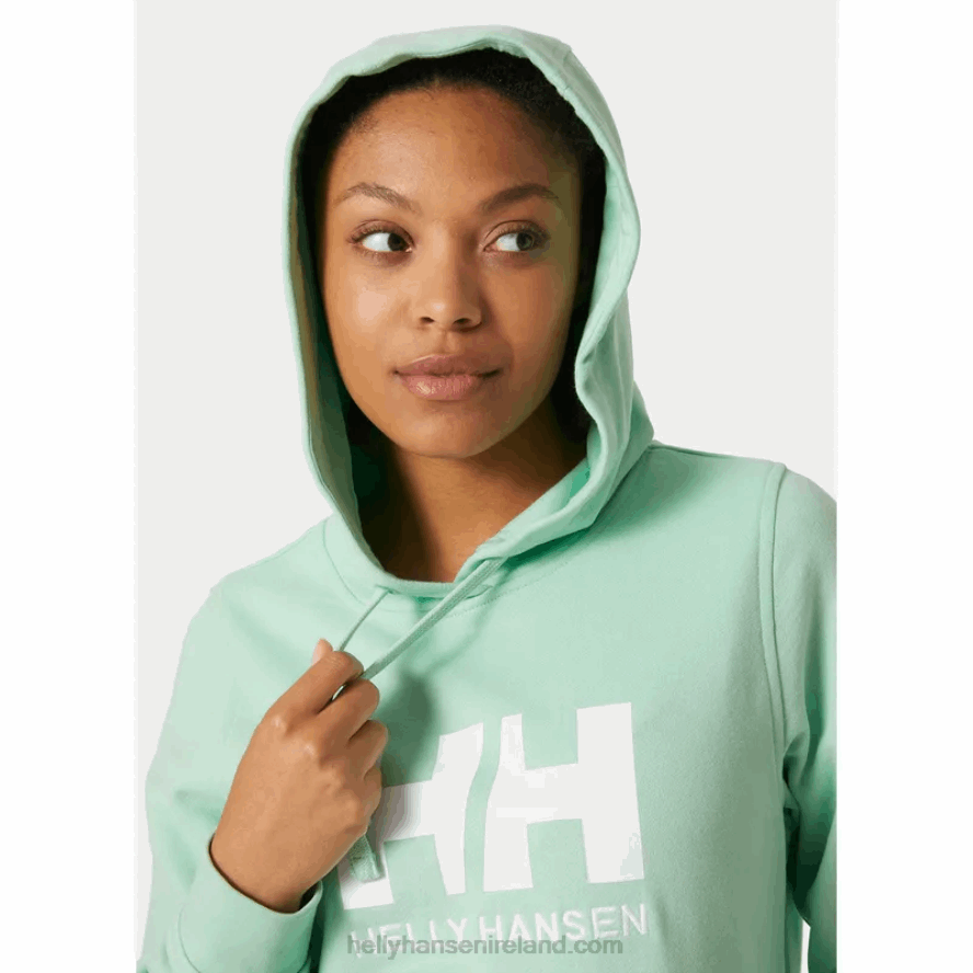 TERRACOTTA 8V222F1890 Helly-Hansen WOMEN'S HH LOGO HOODIE