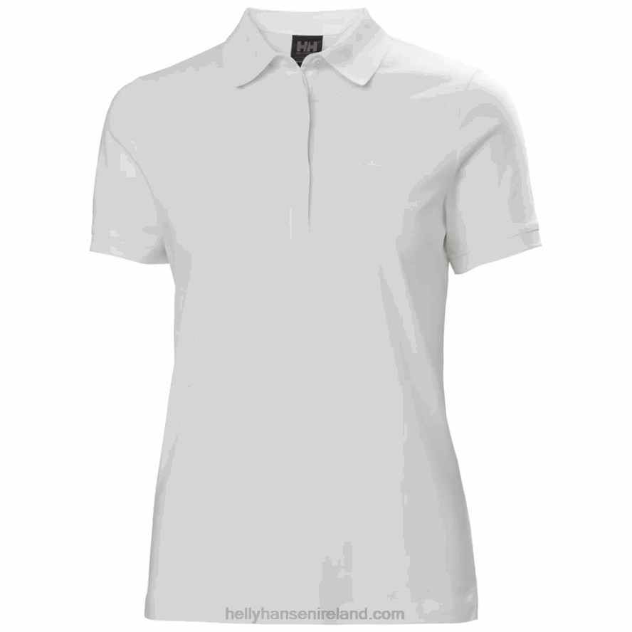 NAVY 8V222F2007 Helly-Hansen WOMEN'S SIREN ORGANIC COTTON POLO