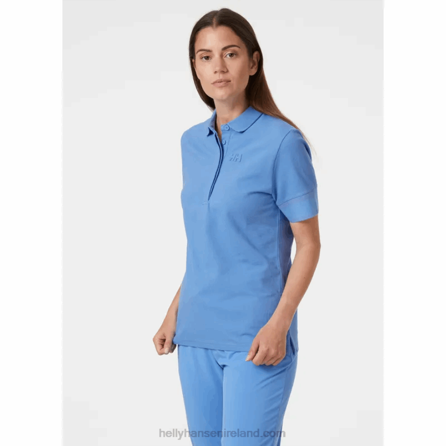 NAVY 8V222F2010 Helly-Hansen WOMEN'S THALIA PIQUE POLO