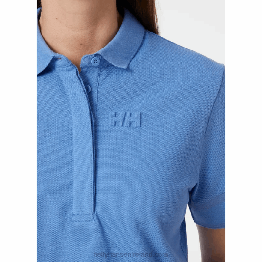 NAVY 8V222F2010 Helly-Hansen WOMEN'S THALIA PIQUE POLO