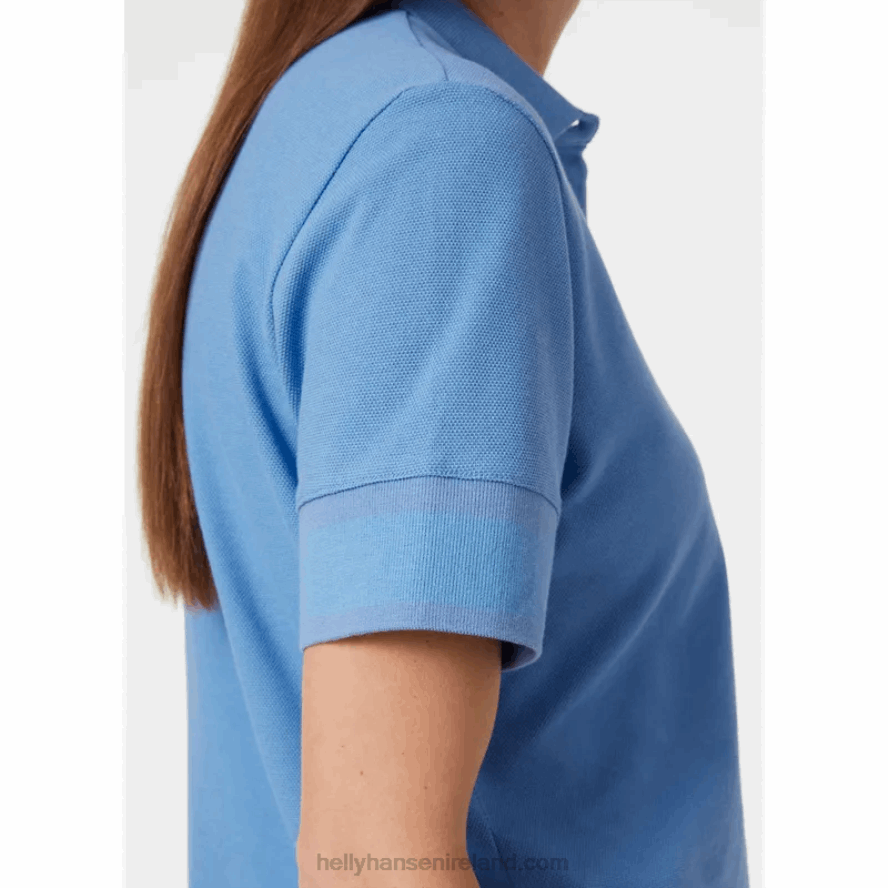 NAVY 8V222F2010 Helly-Hansen WOMEN'S THALIA PIQUE POLO