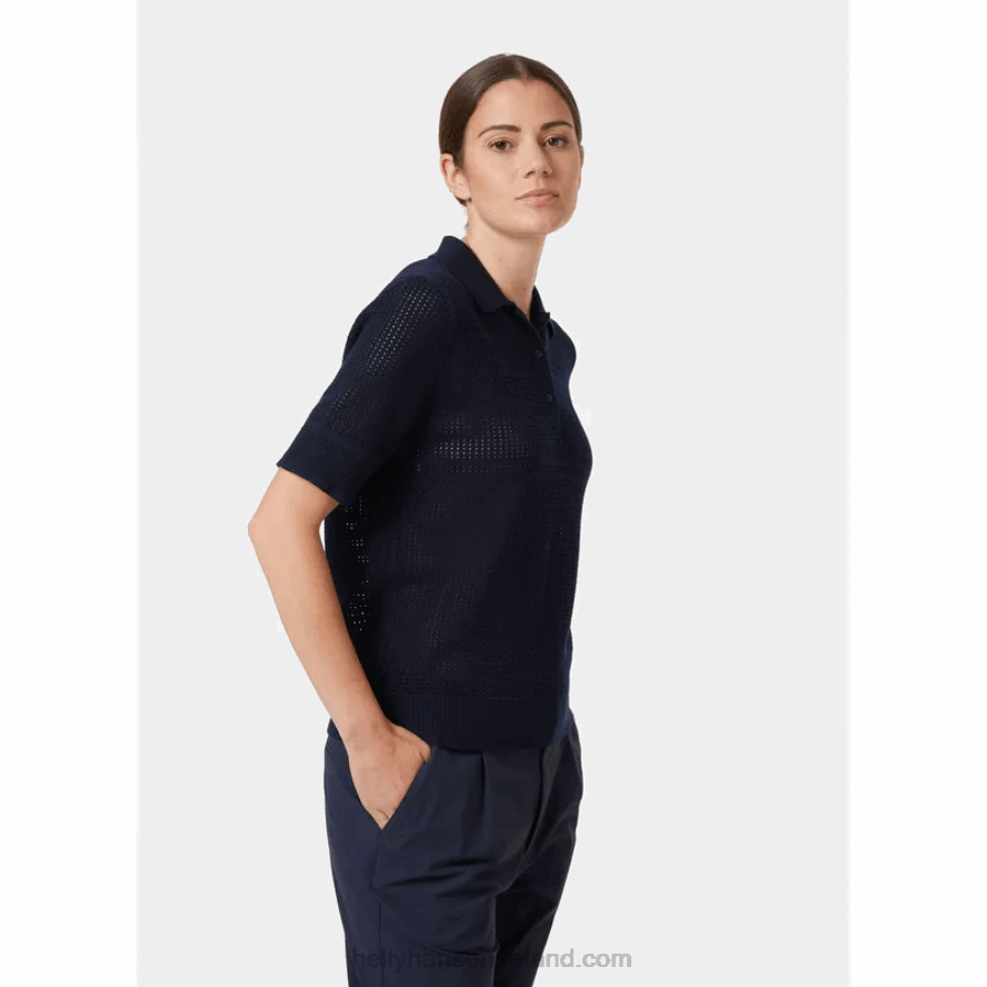 OFFWHITE 8V222F2009 Helly-Hansen WOMEN'S THALIA KNIT POLO