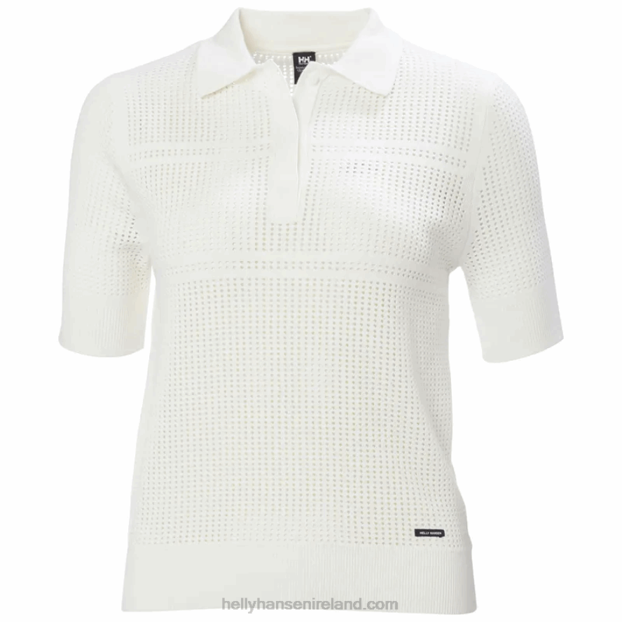 WHITE 8V222F2008 Helly-Hansen WOMEN'S THALIA KNIT POLO