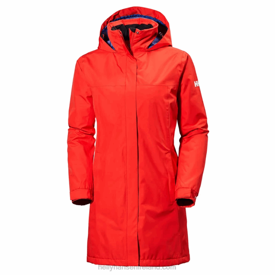 BLACK 8V222F1628 Helly-Hansen WOMEN'S ADEN INSULATED RAIN COAT