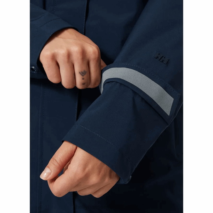 BLACK 8V222F2232 Helly-Hansen WOMEN'S SANNA RAINCOAT