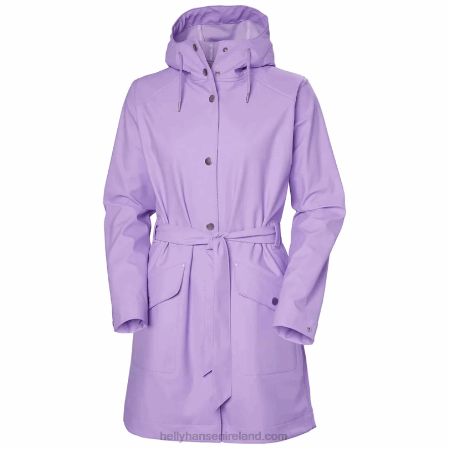 NAVY 8V222F1525 Helly-Hansen WOMEN'S KIRKWALL II RAINCOAT