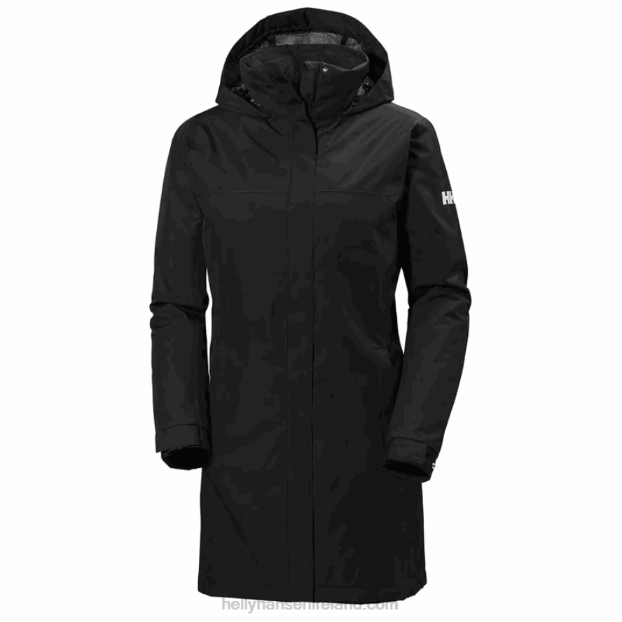 WHITE 8V222F1627 Helly-Hansen WOMEN'S ADEN INSULATED RAIN COAT