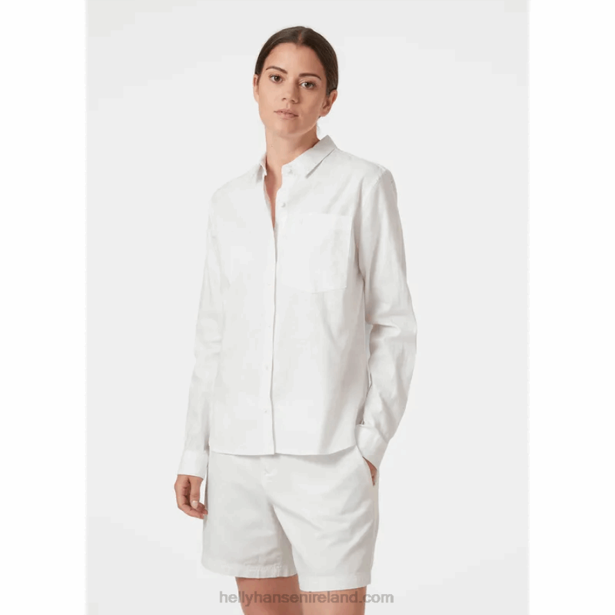 COOL BLUE 8V222F2034 Helly-Hansen WOMEN'S CLUB SHIRT