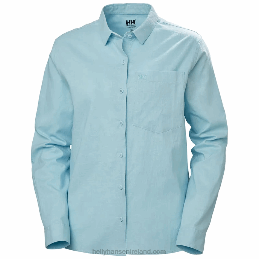 DARKEST SPR 8V222F2033 Helly-Hansen WOMEN'S CLUB SHIRT