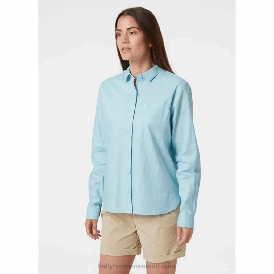 DARKEST SPR 8V222F2033 Helly-Hansen WOMEN'S CLUB SHIRT