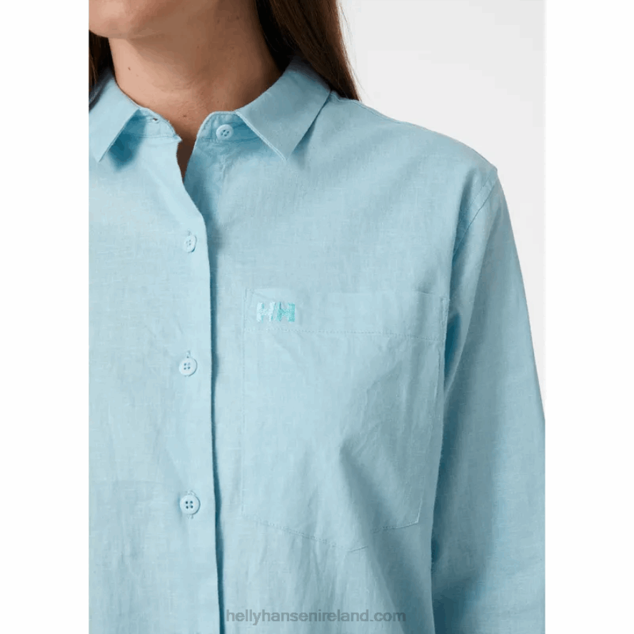 DARKEST SPR 8V222F2033 Helly-Hansen WOMEN'S CLUB SHIRT