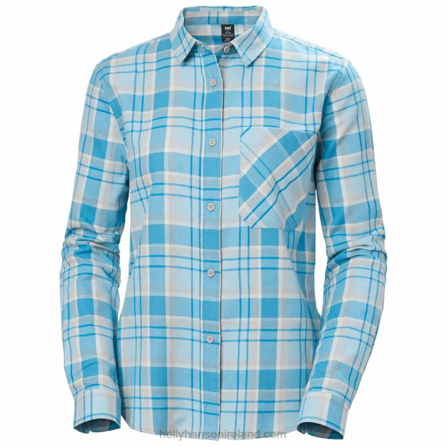 SKAGEN BLUE 8V222F2027 Helly-Hansen WOMEN'S LOKKA ORGANIC FLANNEL LONGSLEEVE SHIRT