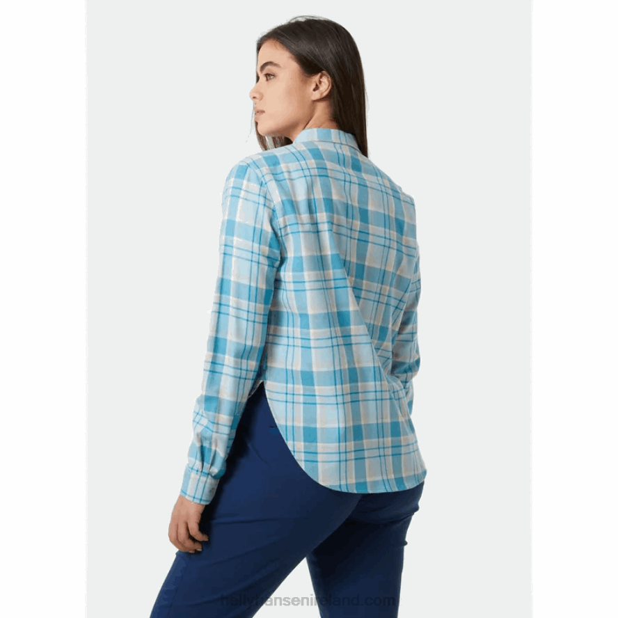 SKAGEN BLUE 8V222F2027 Helly-Hansen WOMEN'S LOKKA ORGANIC FLANNEL LONGSLEEVE SHIRT