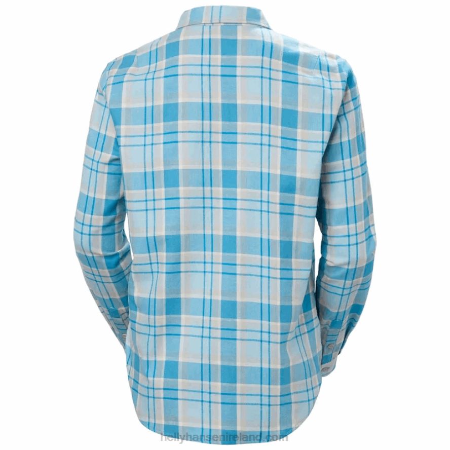 SKAGEN BLUE 8V222F2027 Helly-Hansen WOMEN'S LOKKA ORGANIC FLANNEL LONGSLEEVE SHIRT