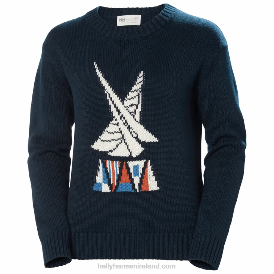 AMETHYST/NAVY 8V222F2801 Helly-Hansen WOMEN'S NEWPORT SWEATER