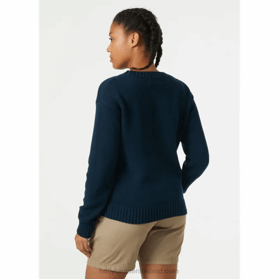 AMETHYST/NAVY 8V222F2801 Helly-Hansen WOMEN'S NEWPORT SWEATER
