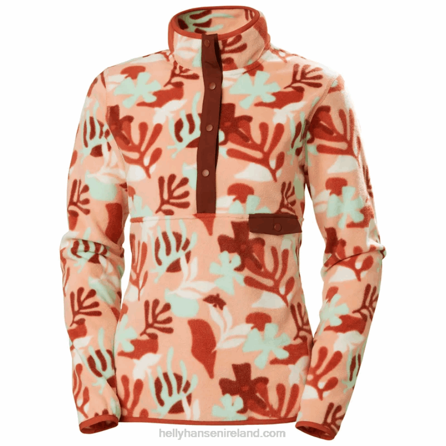 GREY MELANG 8V222F2217 Helly-Hansen WOMEN'S MARIDALEN FLEECE PULLOVER