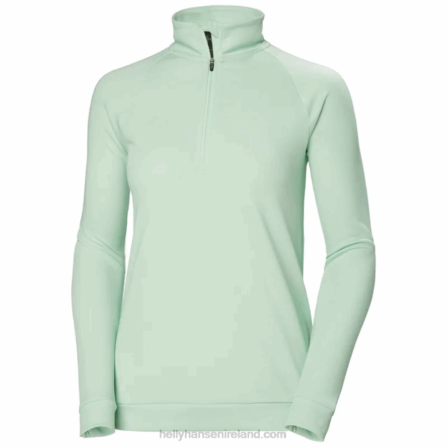 MELLOW GREY 8V222F1926 Helly-Hansen WOMEN'S INSHORE HALF-ZIP PULLOVER