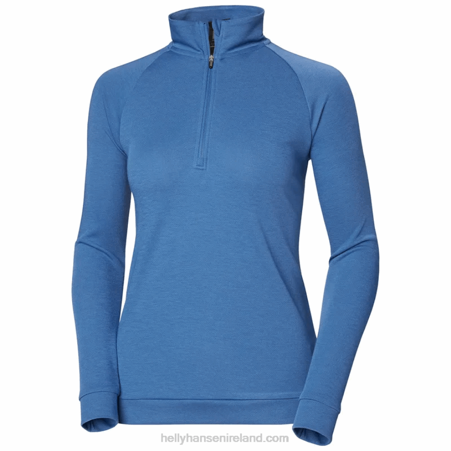 MINT 8V222F1927 Helly-Hansen WOMEN'S INSHORE HALF-ZIP PULLOVER