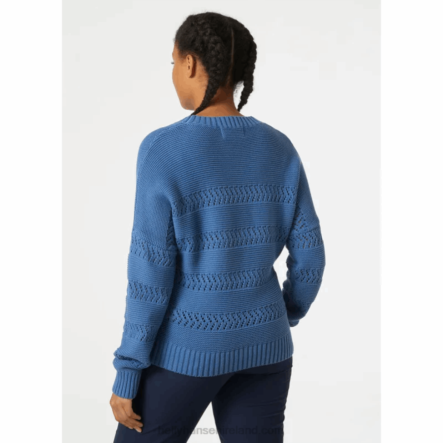TERRACOTTA 8V222F1915 Helly-Hansen WOMEN'S PIER POINTELLE SWEATER