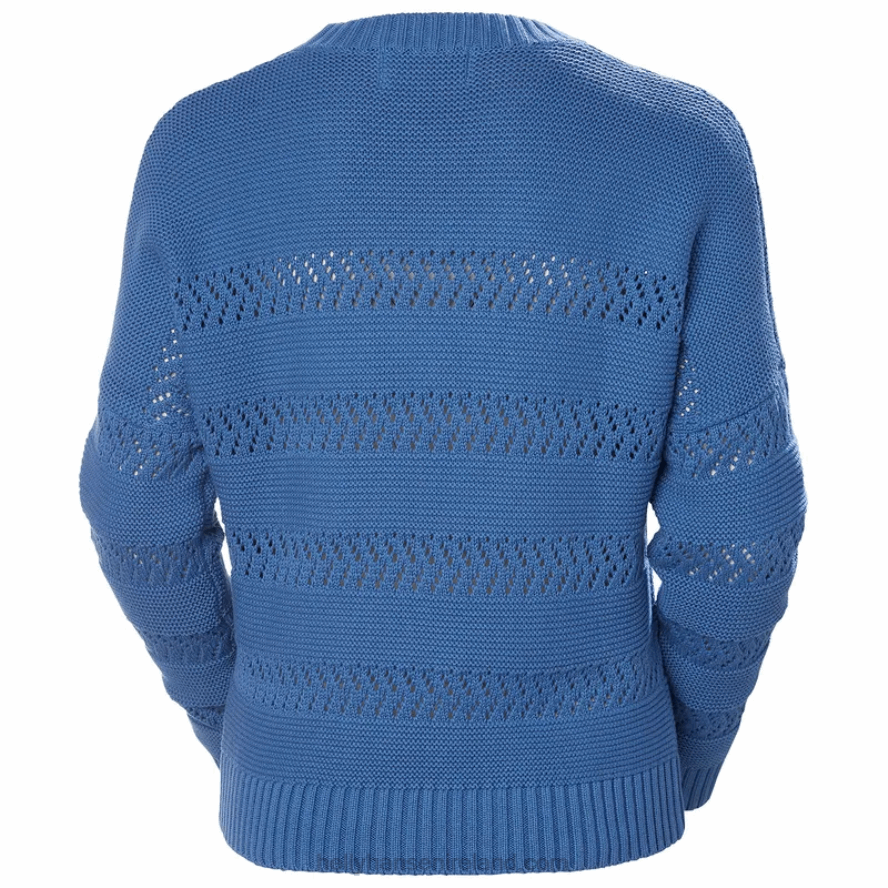 TERRACOTTA 8V222F1915 Helly-Hansen WOMEN'S PIER POINTELLE SWEATER