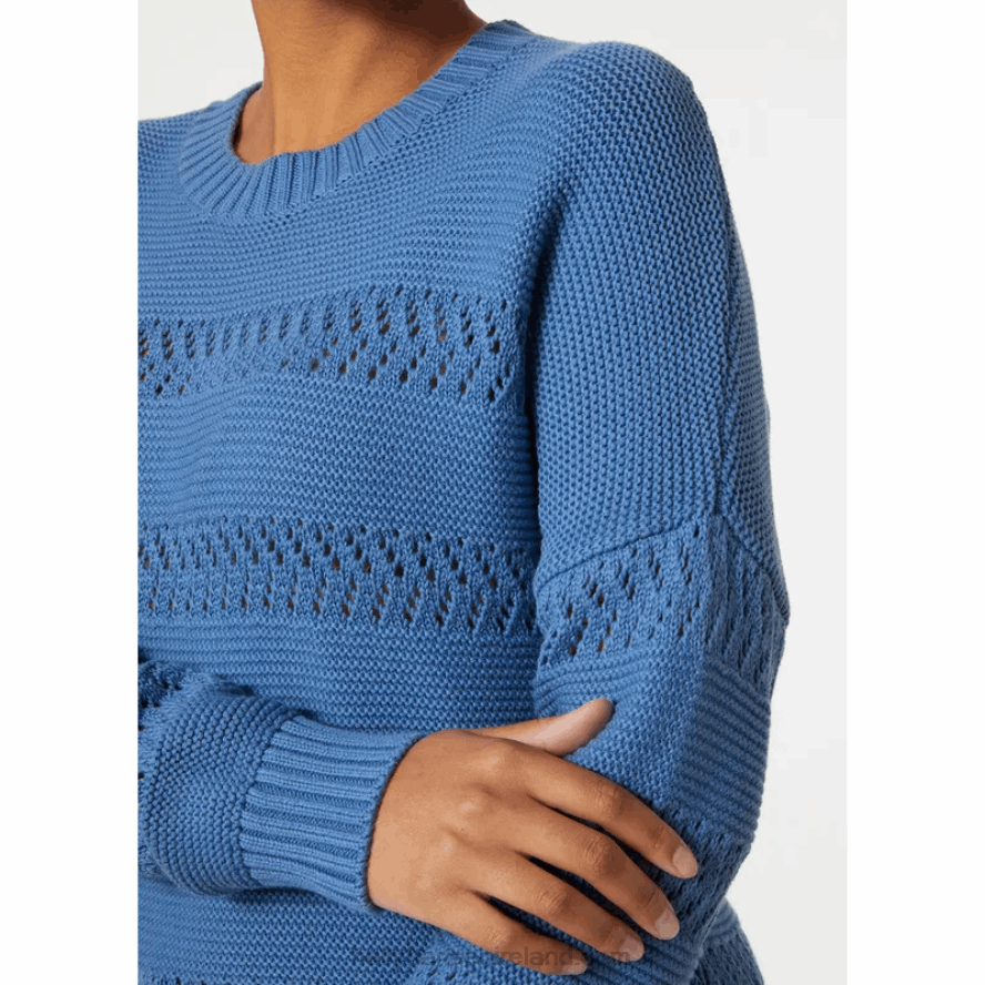 TERRACOTTA 8V222F1915 Helly-Hansen WOMEN'S PIER POINTELLE SWEATER