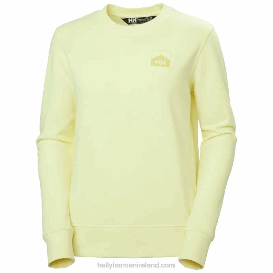 GREY MELANG 8V222F1883 Helly-Hansen WOMEN'S NORD GRAPHIC SWEATSHIRT