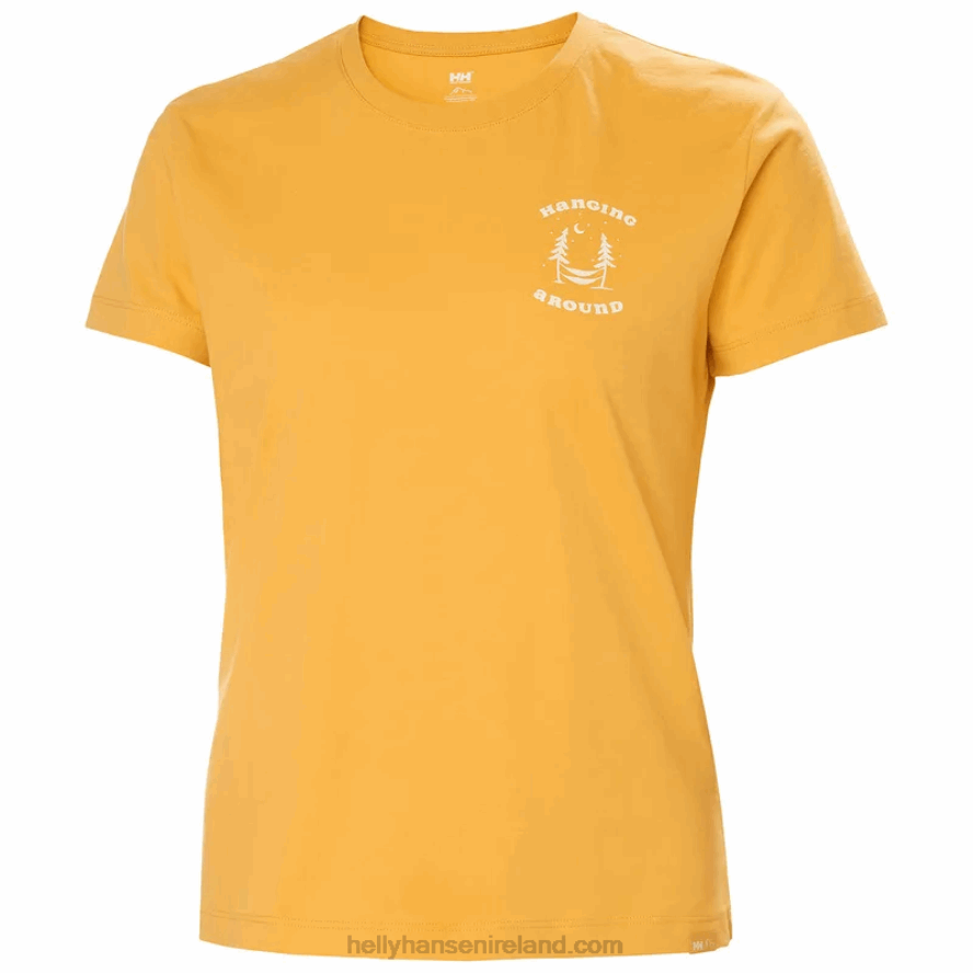 BLACK 8V222F2205 Helly-Hansen W F2F ORGANIC COTTON TEE 2.0