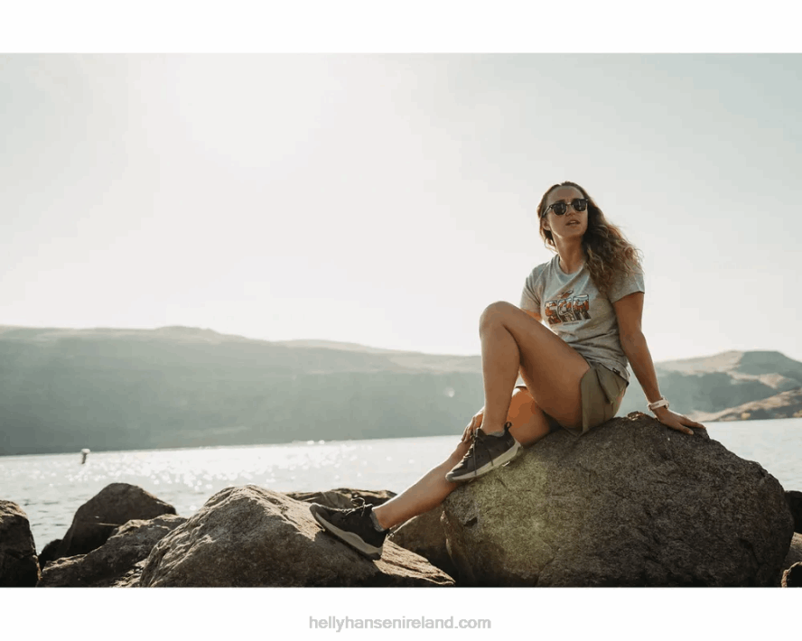 GREY MEL SQ 8V222F1940 Helly-Hansen WOMEN'S F2F ORGANIC COTTON T-SHIRT