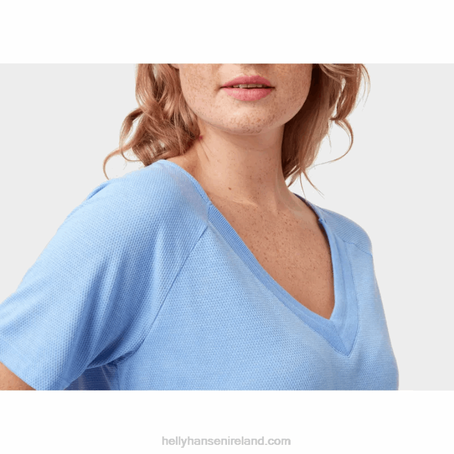 NAVY 8V222F1951 Helly-Hansen WOMEN'S SIREN QUICK-DRY T-SHIRT