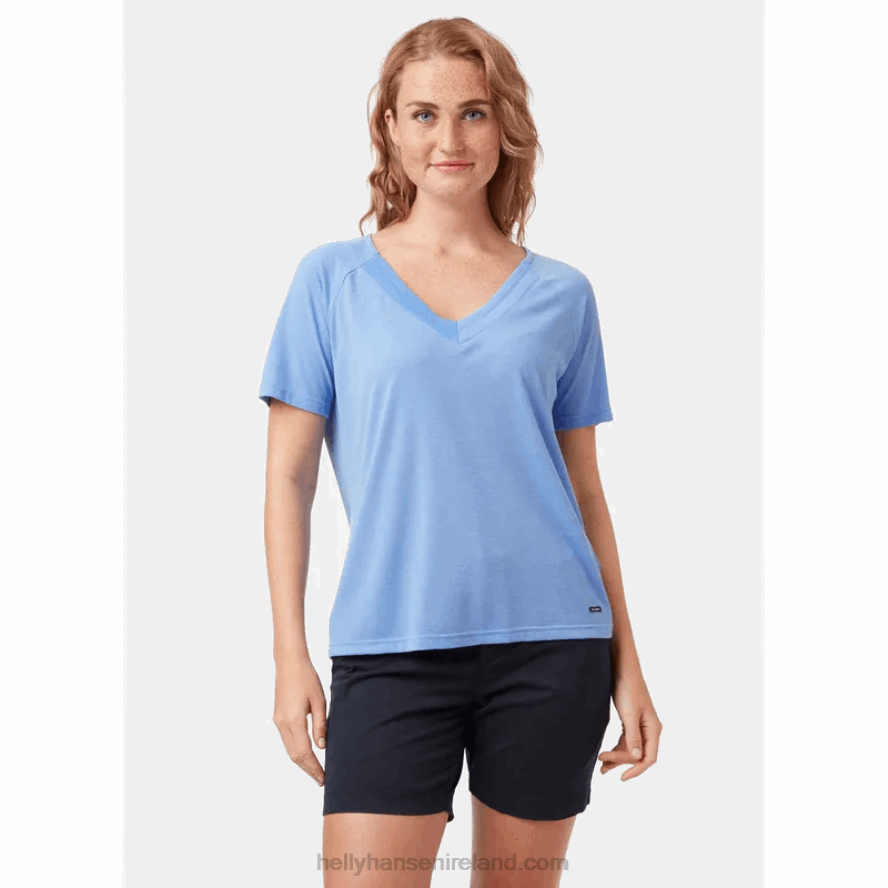 NAVY 8V222F1951 Helly-Hansen WOMEN'S SIREN QUICK-DRY T-SHIRT