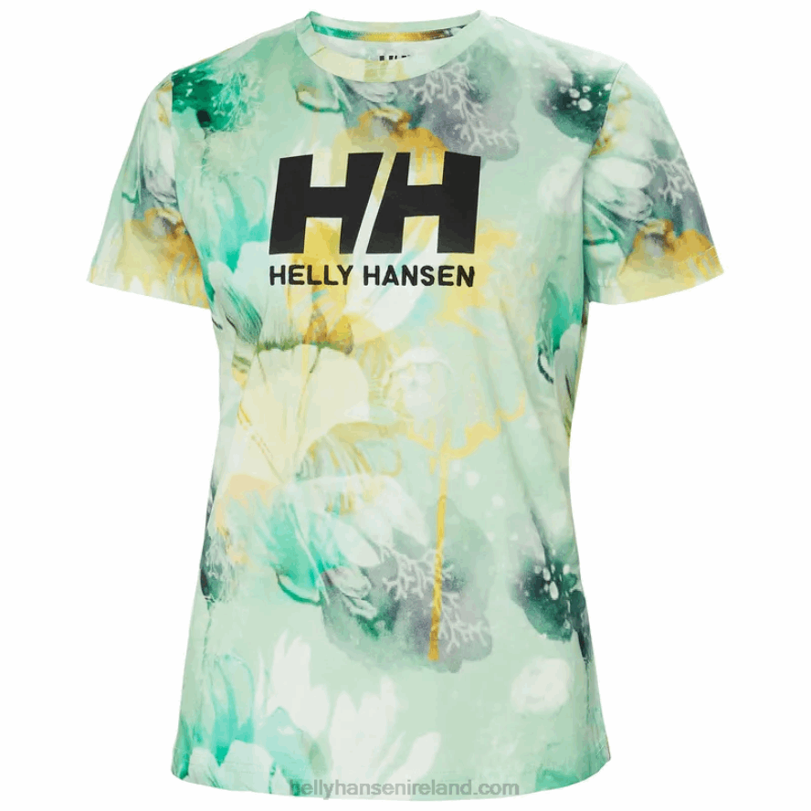 NAVY 8V222F1966 Helly-Hansen WOMEN'S HH LOGO T-SHIRT ESRA