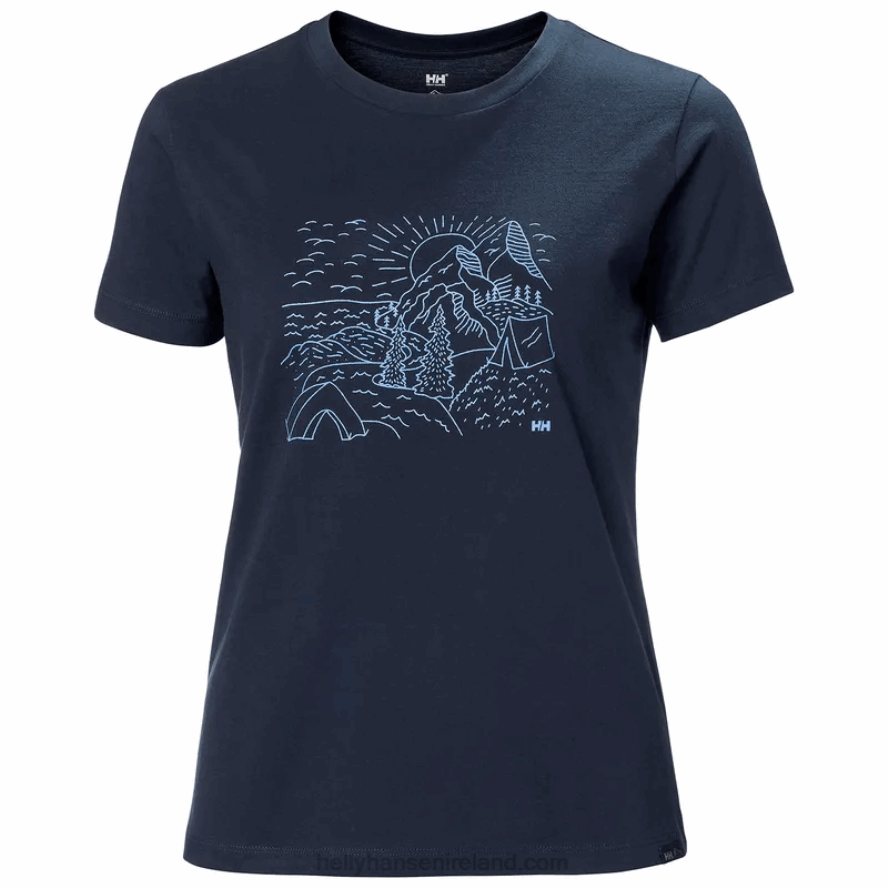 ROSE QUARTZ 8V222F2209 Helly-Hansen W F2F ORGANIC COTTON TEE 2.0